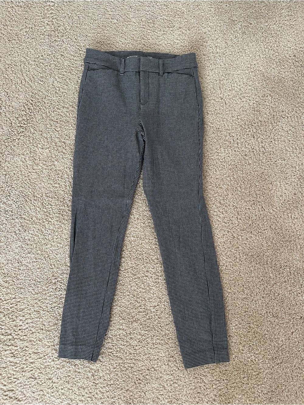 Old Navy Black & White Houndstooth Stretch Pants